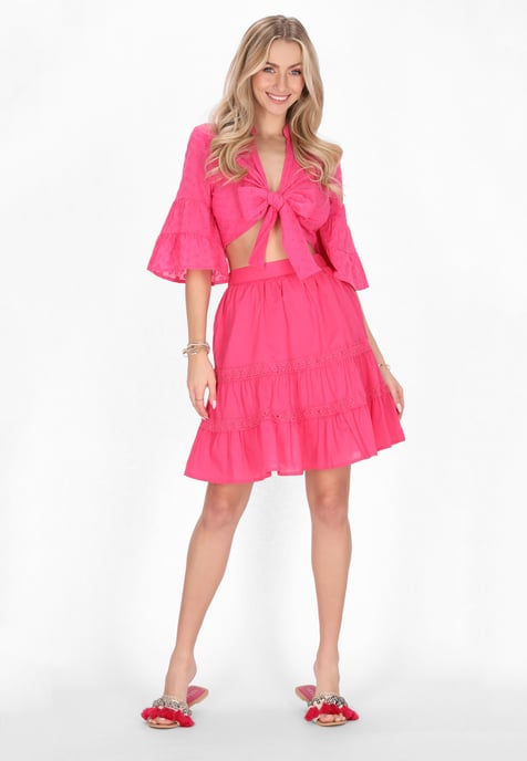IZIA rok vrouwen fuchsia - Image 2