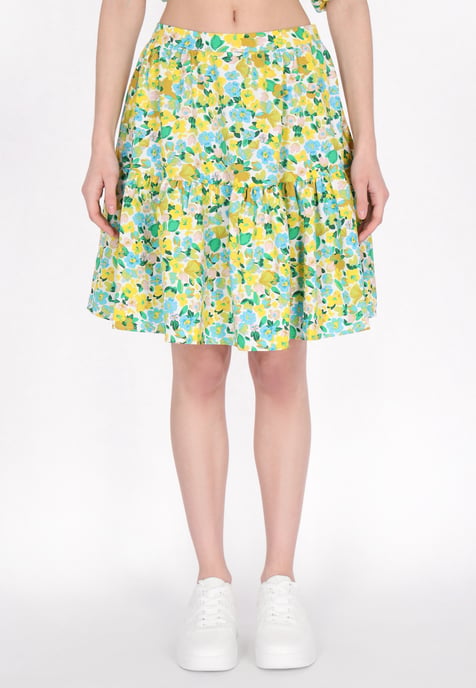 Mymo rok vrouwen blauw veelkleurig - Image 3