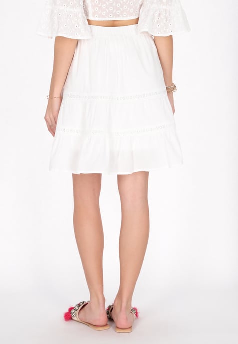 IZIA rok vrouwen wit - Image 4
