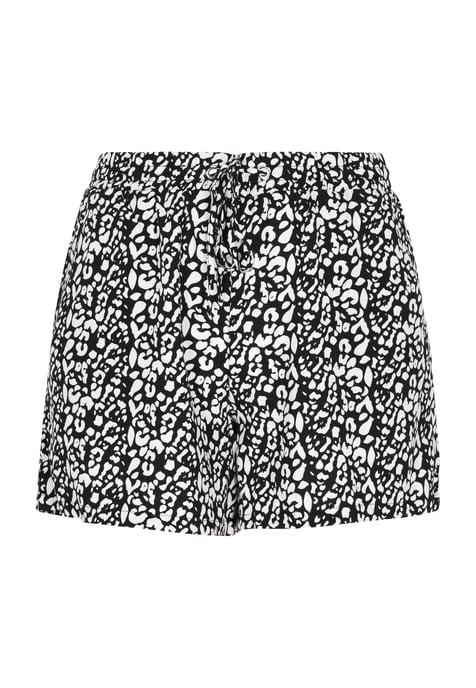 Mymo Korte broek vrouwen zwart-wit - Image 1