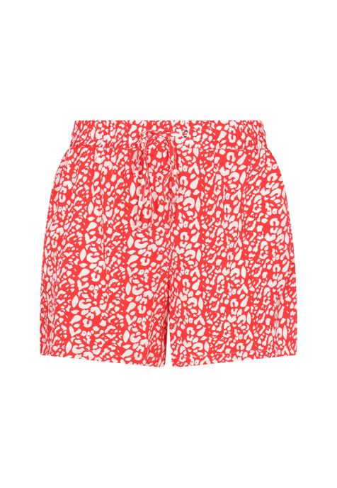 Mymo Korte broek vrouwen rood wit - Image 1