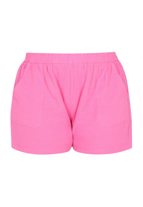 Mymo Grote maten korte broek vrouwen roze rood - Image 1