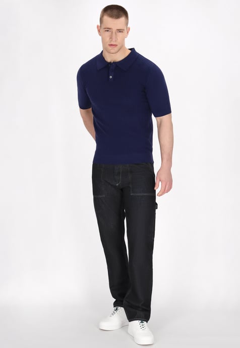 Mo T-shirt Heren marine - Image 2