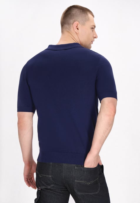 Mo T-shirt Heren marine - Image 4
