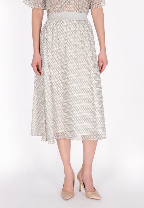 Dreimaster rok vrouwen wit - Image 3