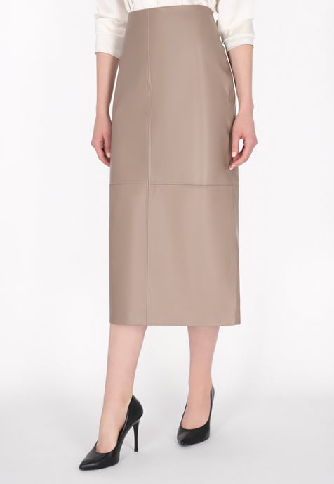 Dreimaster rok vrouwen taupe - Image 3