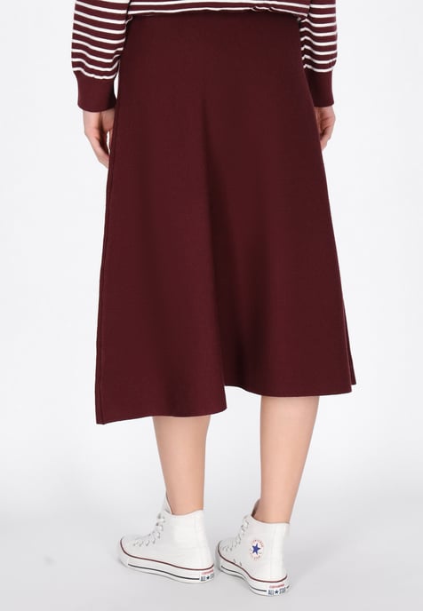 Dreimaster rok vrouwen Wijnrood - Image 4