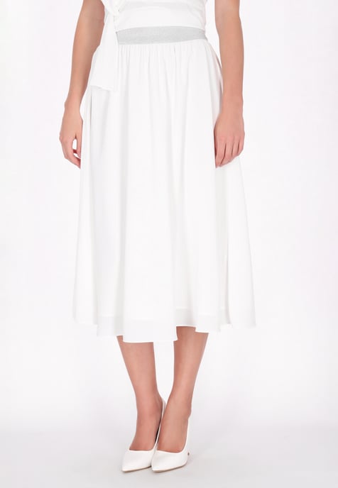 Dreimaster rok vrouwen wit - Image 3