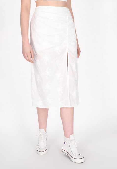Dreimaster rok vrouwen wit - Image 3