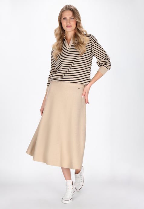 Dreimaster rok vrouwen beige - Image 2