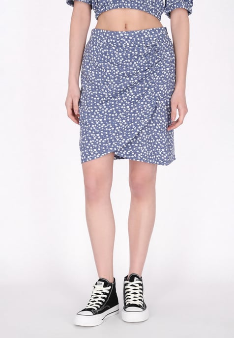 Mymo rok vrouwen blauw wit - Image 3