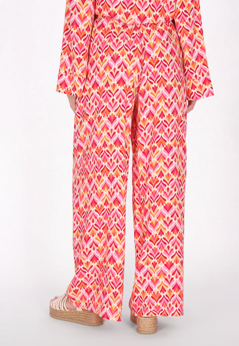 IZIA Broek vrouwen roze veelkleurig - Image 4