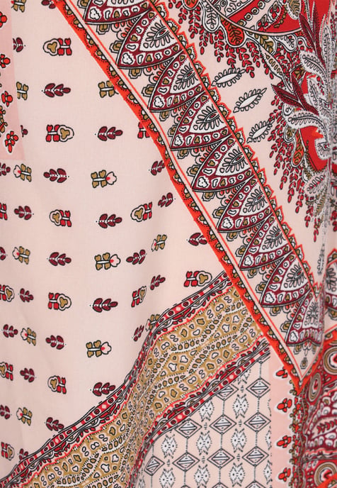usha Broek vrouwen rood veelkleurig - Image 5