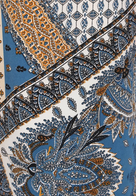 usha Broek vrouwen blauw veelkleurig - Image 5