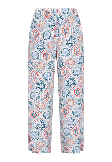 usha Broek vrouwen blauw veelkleurig - Image 1