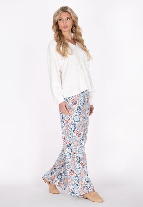 usha Broek vrouwen blauw veelkleurig - Image 2