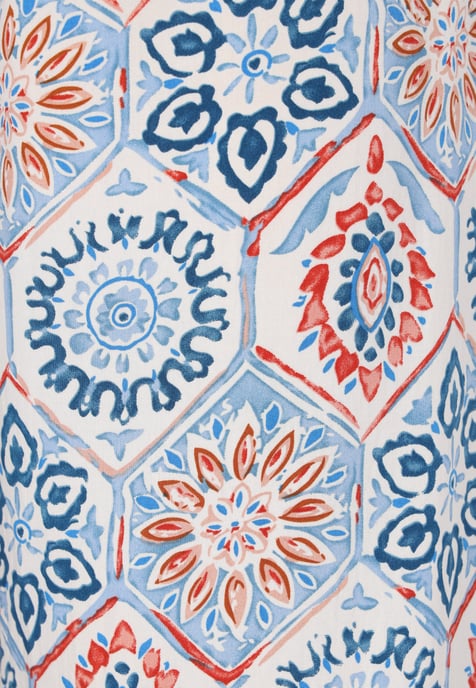 usha Broek vrouwen blauw veelkleurig - Image 5