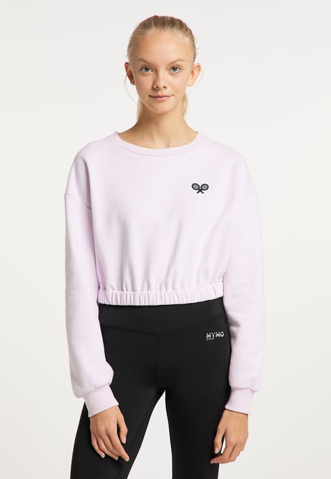 Mymo Sweatshirt Dames lichtpaars - Image 3