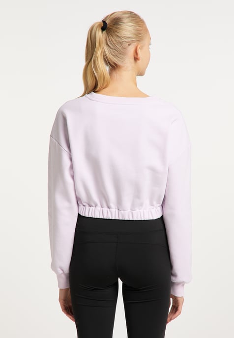Mymo Sweatshirt Dames lichtpaars - Image 4