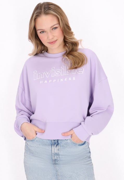 Mymo Sweatshirt vrouwen licht violet - Image 3
