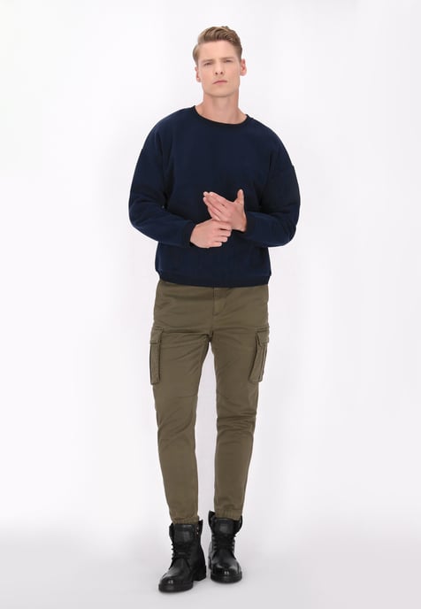 Dreimaster Sweatshirt Heren marine - Image 2
