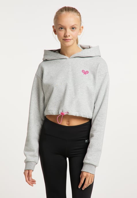 Mymo Sweatshirt women light grey melange - Image 3