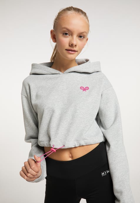 Mymo Sweatshirt women light grey melange - Image 5