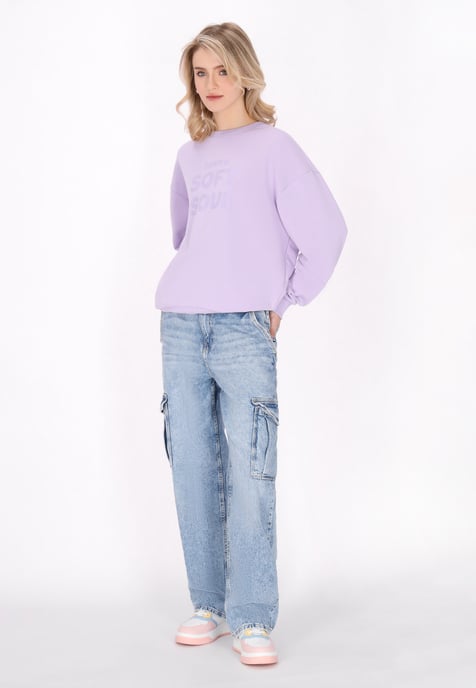 Mymo Sweatshirt vrouwen licht violet - Image 2