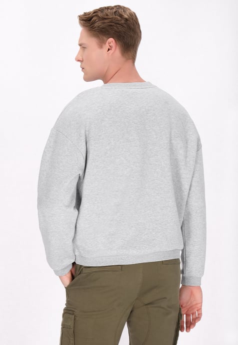 Dreimaster Sweatshirt Heren Grijs gem - Image 4