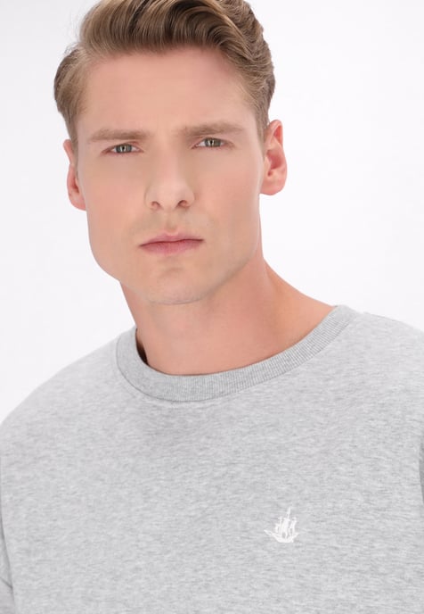 Dreimaster Sweatshirt Heren Grijs gem - Image 5