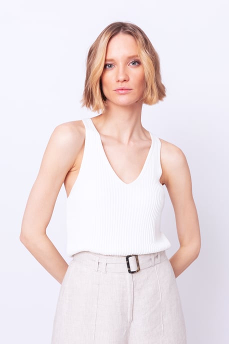 Knitted Camisole, Structure Pattern - Image 6