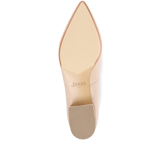 Jones Bootmaker Sunstone Leather Court Shoes - Image 6