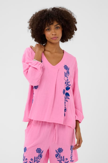 CUtala Elina Blouse Blouse with long sleeve Relaxed fit - Image 3
