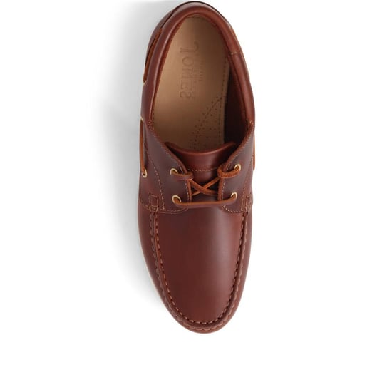 Jones Bootmaker Parsons Leather Boat Shoes - Image 4
