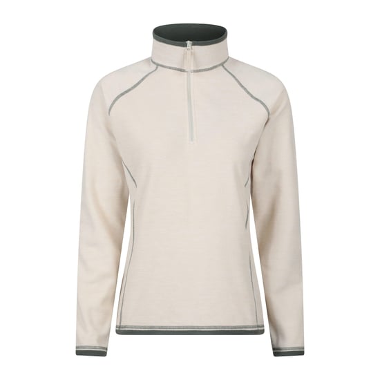 Mountain Warehouse Dames/Dames Montana Half Zip Fleece Top (Crème) - Image 1
