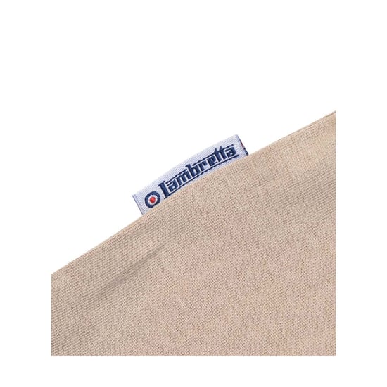 Lambretta Mens SS25 Racing Stripe T-Shirt (Stone) - Image 4