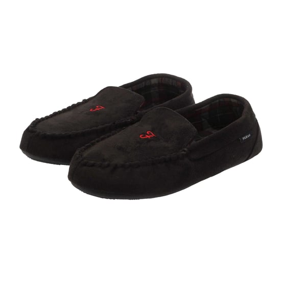 Farah Heren Nicken Moccasin Slippers (Zwart) - Image 4
