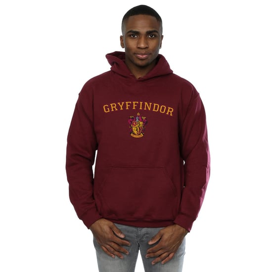 Harry Potter Heren Gryffindor Crest Hoodie (Bourgondië) - Image 2
