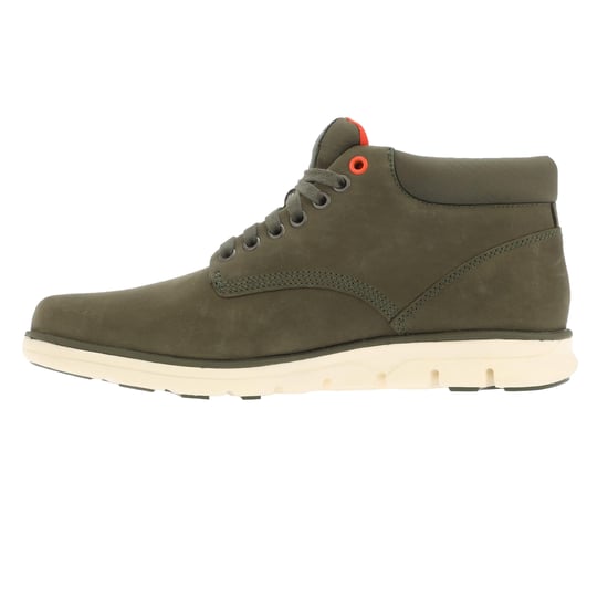 Timberland Heren Bradstreet Leren Mid Cut Sneakers (Groen) - Image 2
