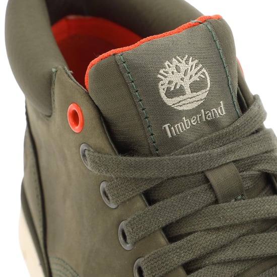 Timberland Heren Bradstreet Leren Mid Cut Sneakers (Groen) - Image 4