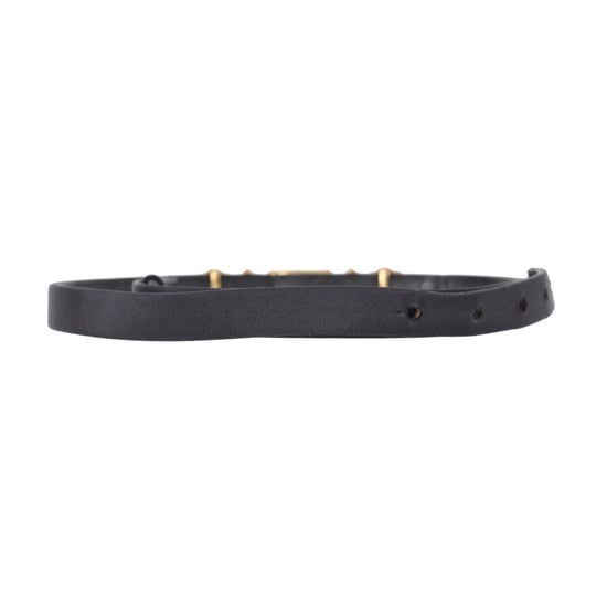 Oscar de la Renta Jewelled Belt in Black Leather - Image 2