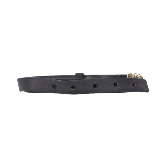 Oscar de la Renta Jewelled Belt in Black Leather - Image 4