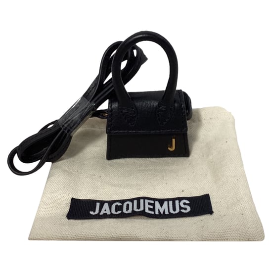 Jacquemus Le Petit Chiquito tas in zwart leer - Image 6