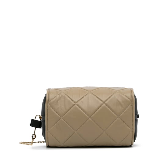 Quilted Leather Chain Bag - Image 5