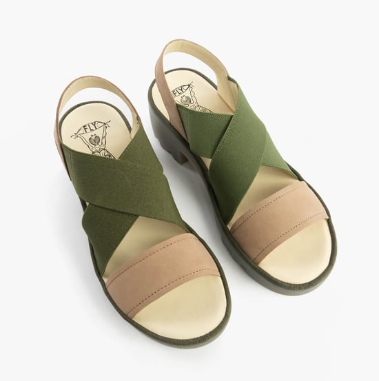Fly London Taji502fly Womens Sandals Taupe/khaki - Image 3
