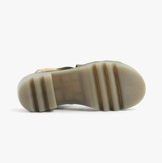 Fly London Taji502fly Womens Sandals Taupe/khaki - Image 4