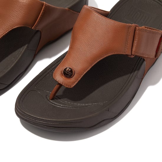 Fitflop Trakk II Lederen Heren Donkerbruin Sandalen - Image 4
