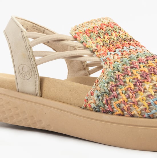 Rieker V1541-90 Womens Sandals Multi - Image 6