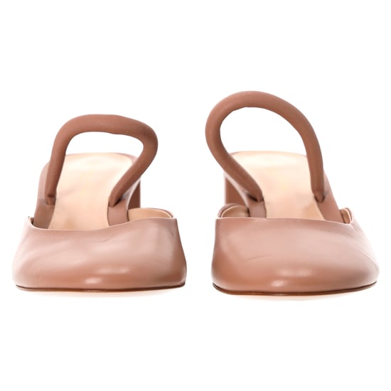 Gianvito Rossi Tivoli Mules 55 in Beige Leather - Image 4