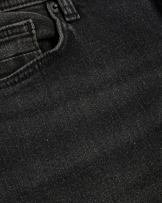 River Island Mens Skinny Jeans Black Fit Washed - Image 4